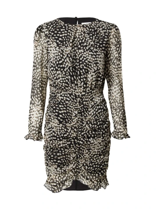 Obrázek produktu TOPSHOP Šaty brokátová / černá / přírodní bílá