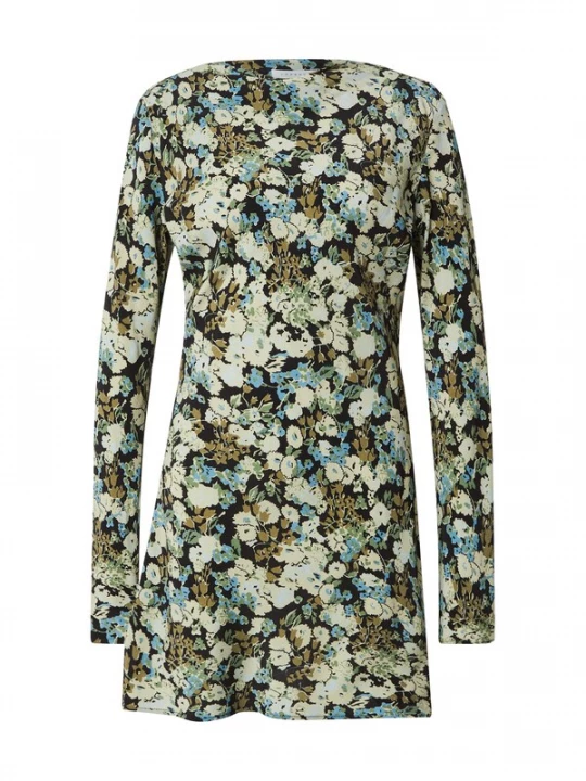 Obrázek produktu TOPSHOP Šaty režná / azurová / olivová / černá