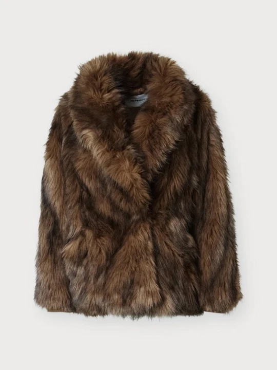 Obrázek produktu TOPSHOP Zimní bunda 'TINE' hnědá / tmavě hnědá