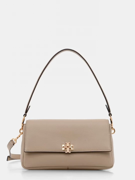 Obrázek produktu Tory Burch crossbody kabelka dámská kožená Charlie béžová