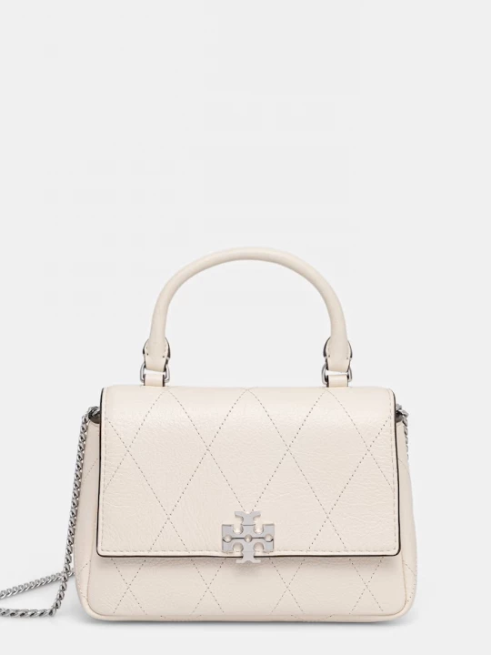 Obrázek produktu Tory Burch crossbody kabelka dámská kožená Charlie béžová