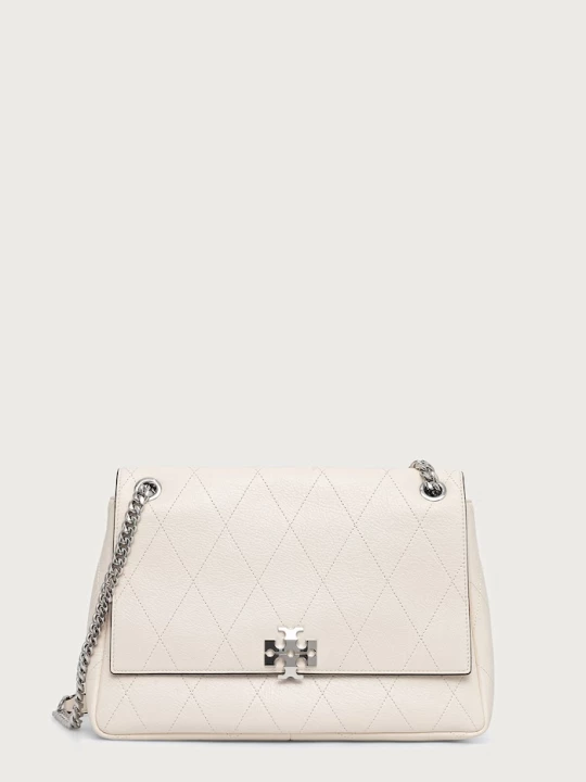Obrázek produktu Tory Burch crossbody kabelka dámská kožená Charlie béžová