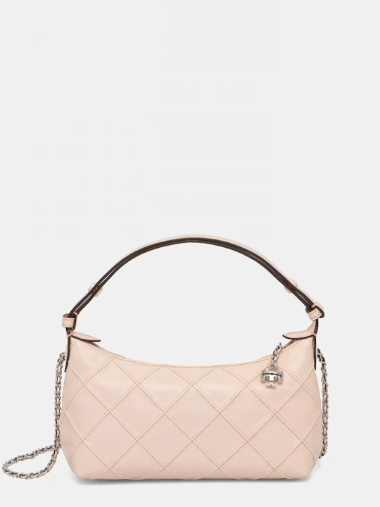 Obrázek produktu Tory Burch crossbody kabelka dámská kožená Fleming béžová