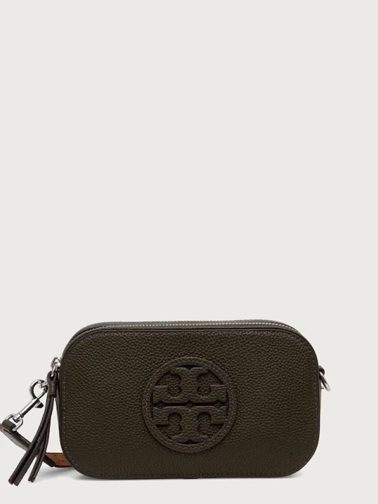 Obrázek produktu Tory Burch crossbody kabelka dámská kožená Miller Mini zelená