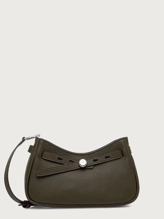 Obrázek produktu Tory Burch crossbody kabelka dámská kožená Romy Zip zelená