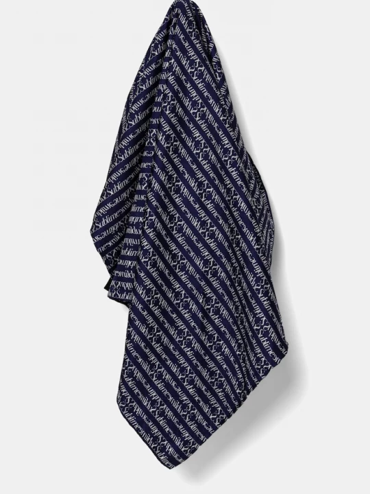 Obrázek produktu Tory Burch Hedvábný šátek Tory Burch T Monogram modrá
