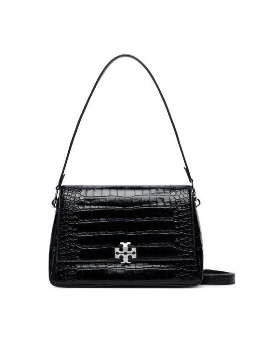 Obrázek produktu Tory Burch Kabelka Charlie Embossed Croc Shoulder Bag 183354 Černá