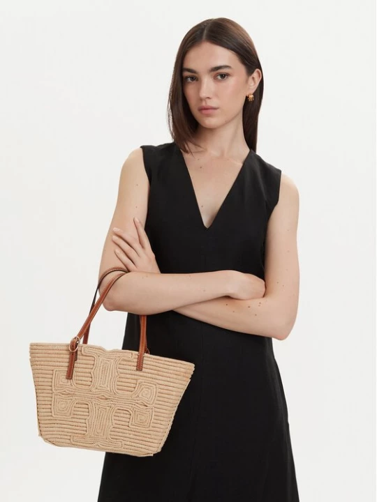Obrázek produktu Tory Burch Kabelka Ella 183825 Světle béžová