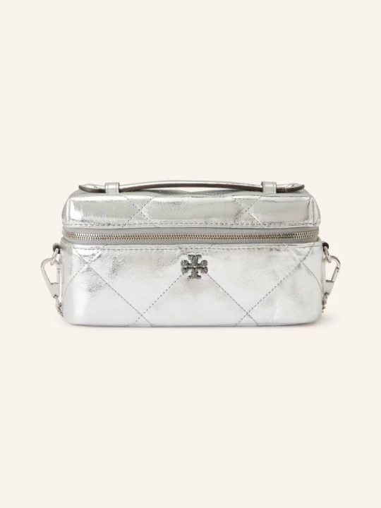 Obrázek produktu Tory Burch Kabelka Kira East-West stříbrná