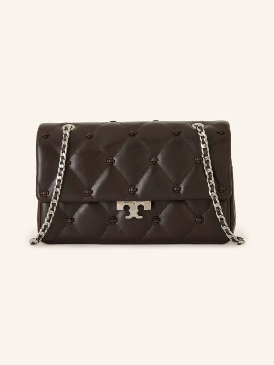 Obrázek produktu Tory Burch Kabelka Přes Rameno Bunny Knot tmavě hnědá / stříbrná