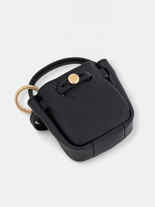 Obrázek produktu Tory Burch klíčenka dámská kůžená Romy černá