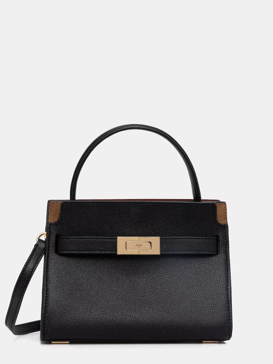 Obrázek produktu Tory Burch Kožená kabelka Tory Burch Lee Radziwill černá