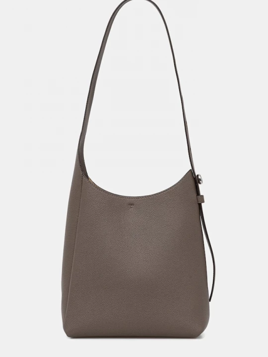 Obrázek produktu Tory Burch Kožená kabelka Romy hnědá