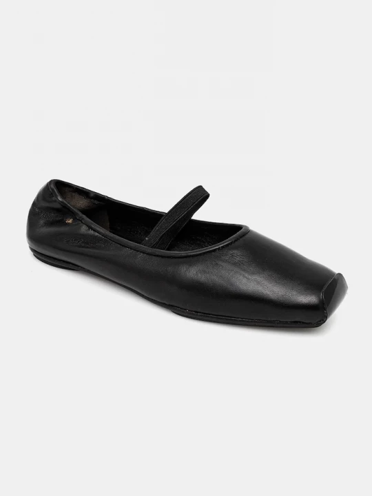 Obrázek produktu Tory Burch Kožené baleríny Tory Burch Runway Ballet černá