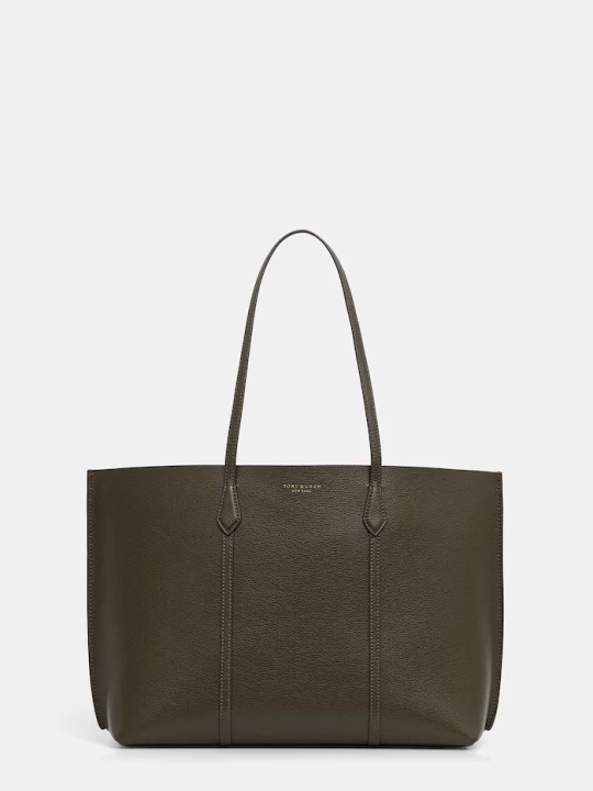 Obrázek produktu Tory Burch nákupní taška dámská kožená Perry zelená