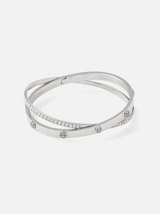Obrázek produktu Tory Burch náramek dámský s kryštalem stříbrná
