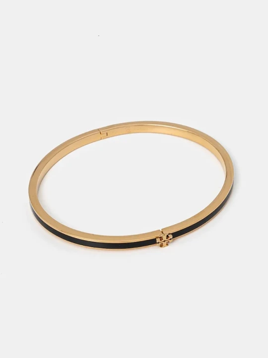 Obrázek produktu Tory Burch Náramek Thin Kira Enamel černá