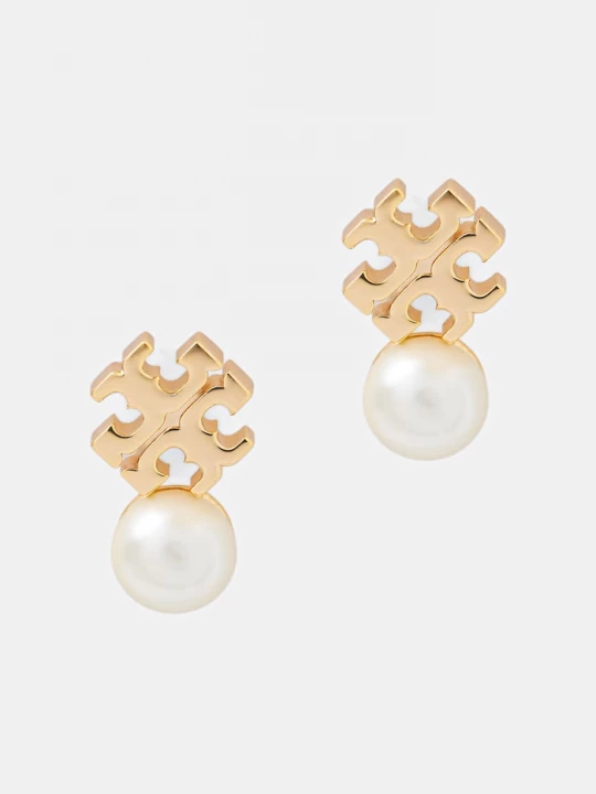 Obrázek produktu Tory Burch náušnice dámské mosazné Moondance zlatá