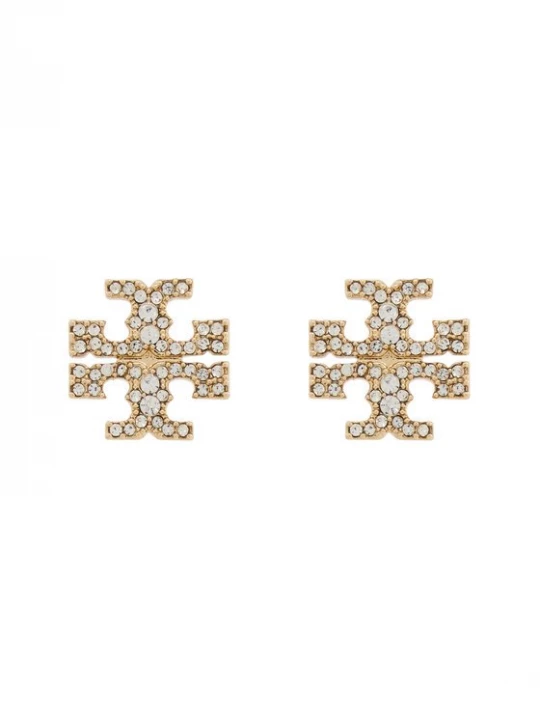 Obrázek produktu Tory Burch Naušnice Kira Pave Stud 158535 Zlatá