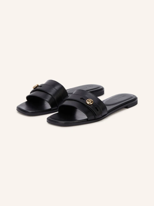 Obrázek produktu Tory Burch Pantofle Romy černá / zlatá