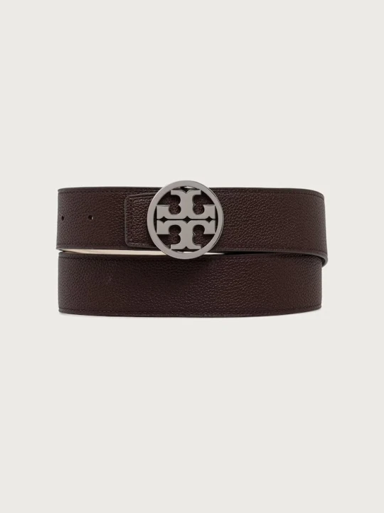 Obrázek produktu Tory Burch pásek dámský kožený Miller hnědá