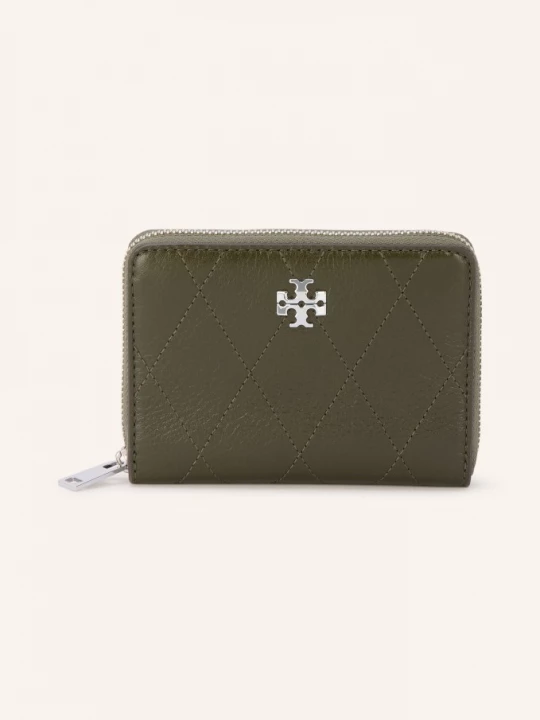 Obrázek produktu Tory Burch Peněženka Charlie khaki / stříbrná