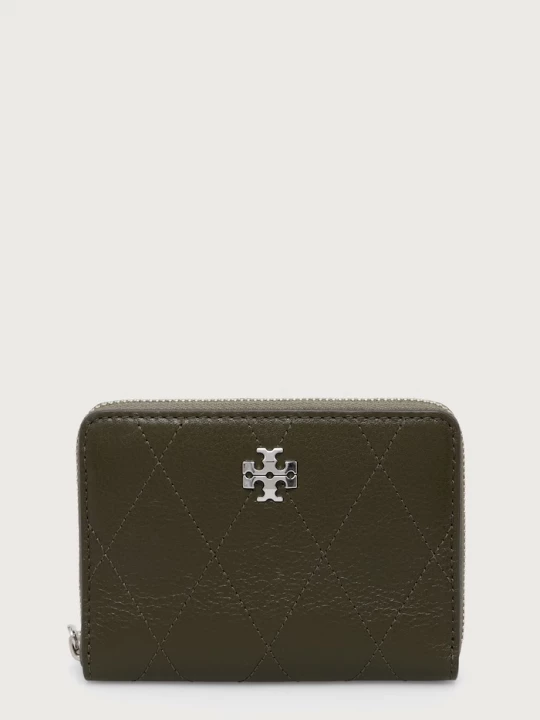 Obrázek produktu Tory Burch Peněženka dámská kožená Charlie zelená