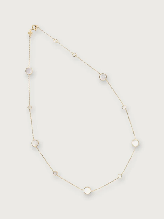 Obrázek produktu Tory Burch řetízek pozlacený kov Icon zlatá