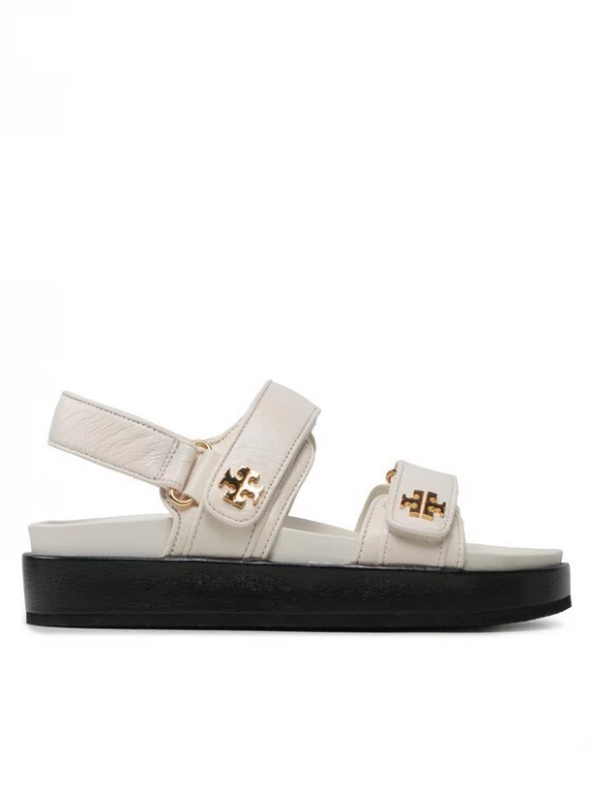 Obrázek produktu Tory Burch Sandály Kira Sport Sandal Calf Leather 144328 Écru Krémová