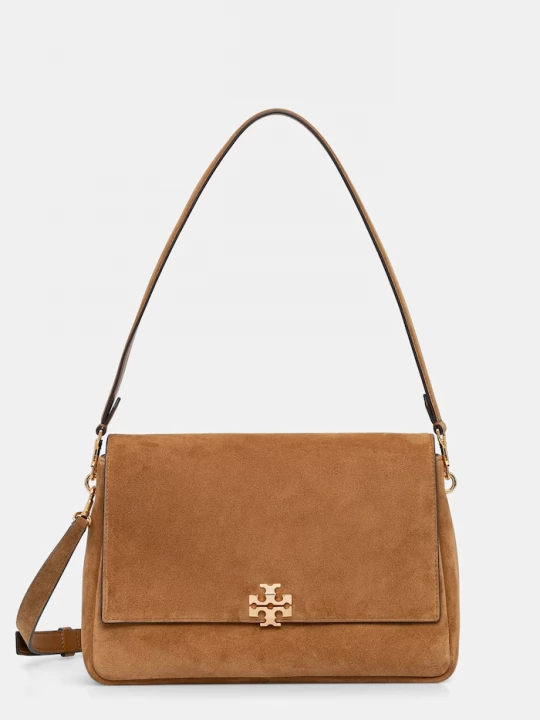 Obrázek produktu Tory Burch Semišová kabelka Tory Burch Charlie žlutá