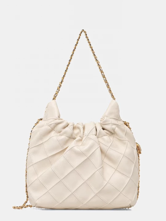 Obrázek produktu Tory Burch taška dámská kožená Fleming béžová