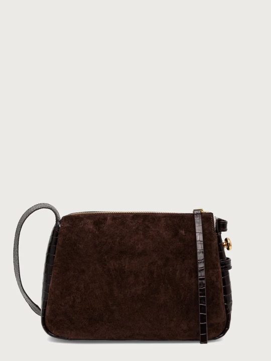 Obrázek produktu Tory Burch taška dámská kožená Romy Small hnědá