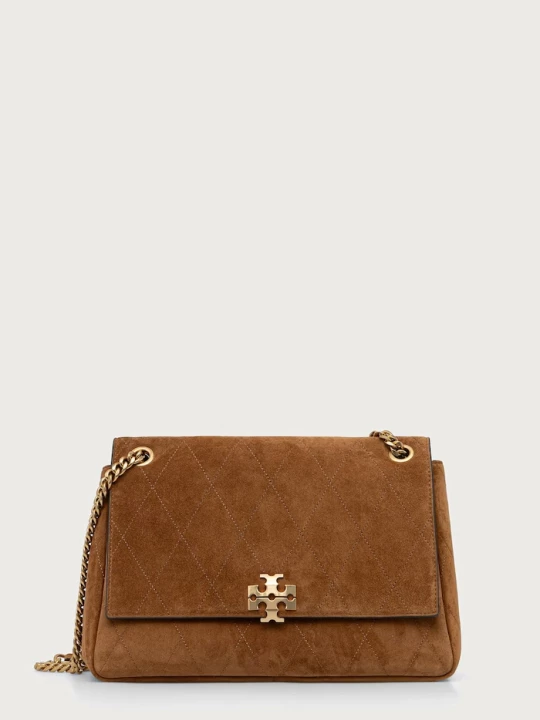 Obrázek produktu Tory Burch taška dámská semišová Charlie hnědá
