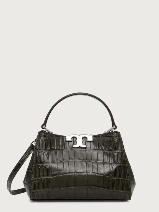 Obrázek produktu Tory Burch taška dámská z viskózy Eleanor zelená