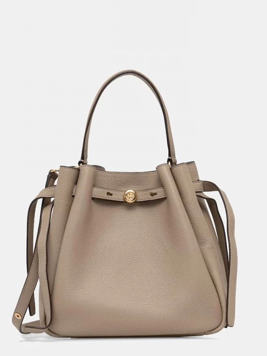 Obrázek produktu Tory Burch tote taška dámská kožená Romy béžová