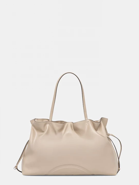 Obrázek produktu Tory Burch tote taška dámská z imitace kůže Ella béžová