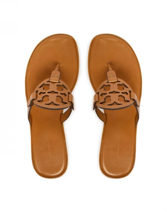 Obrázek produktu Tory Burch Žabky Miller Wedge 175318 Hnědá