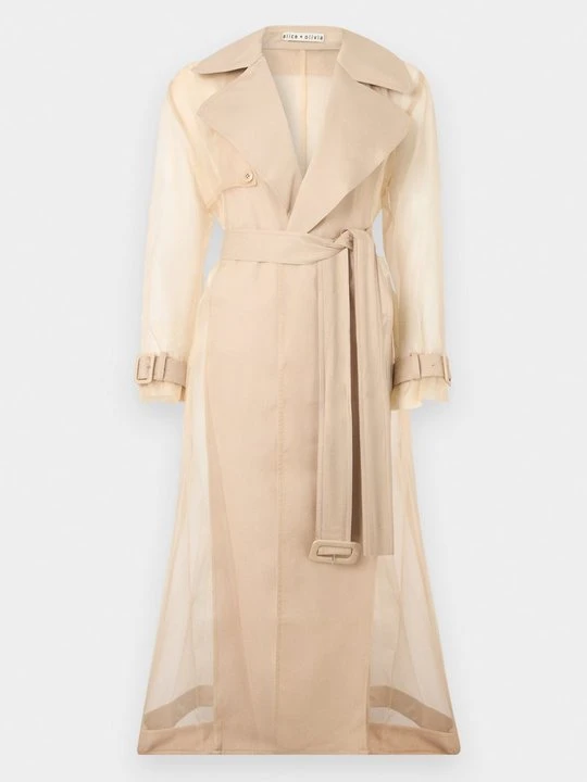 Obrázek produktu Trenčkot Alice + Olivia béžová