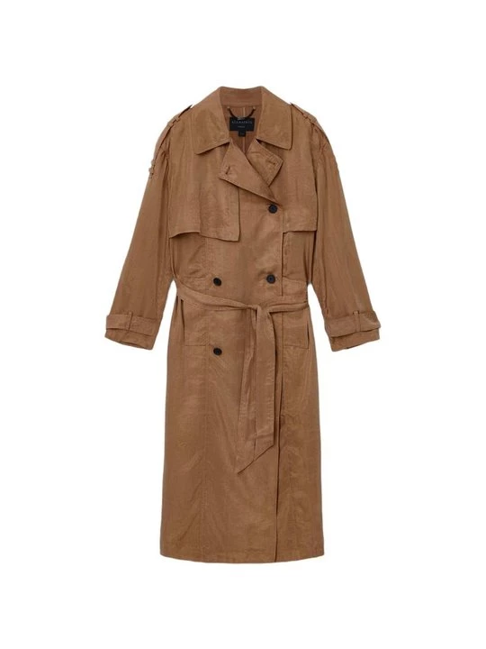 Obrázek produktu Trenčkot AllSaints světle hnědá