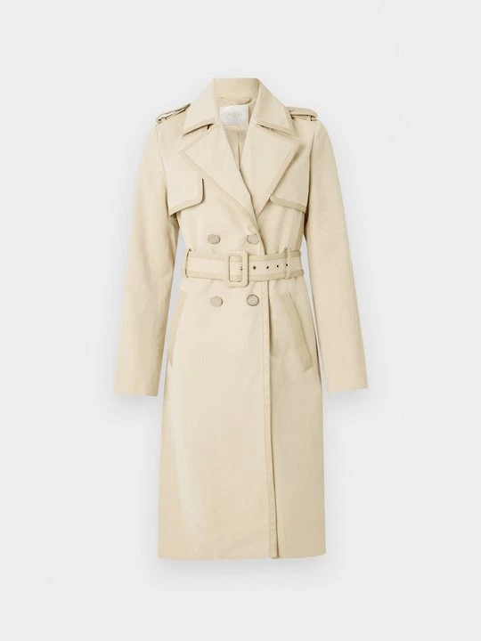 Obrázek produktu Trenčkot Guess světle hnědošedá