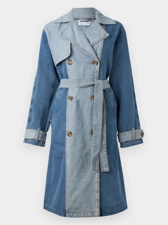 Obrázek produktu Trenčkot Noisy May tmavomodrý denim
