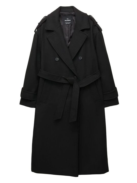 Obrázek produktu Trenčkot PULL&BEAR černá