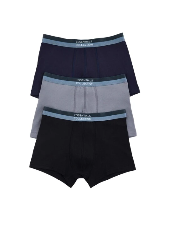 Obrázek produktu Trendyol Boxerky námořnická modř / šedá / černá / bílá