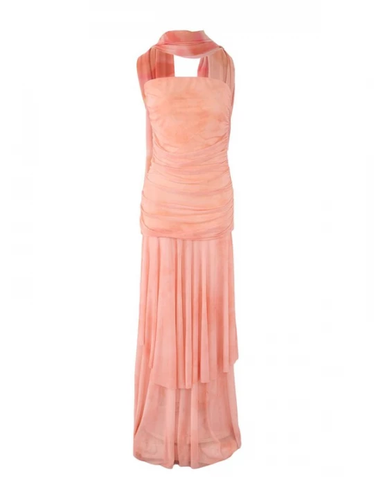 Obrázek produktu Trendyol Společenské šaty oranžová / pink / červená