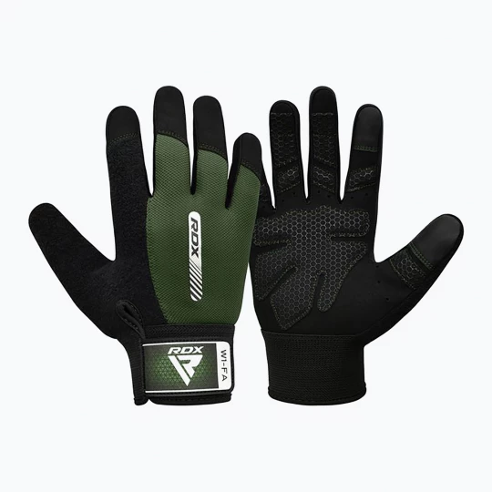 Obrázek produktu Tréninkové rukavice RDX W1F Full Finger army green
