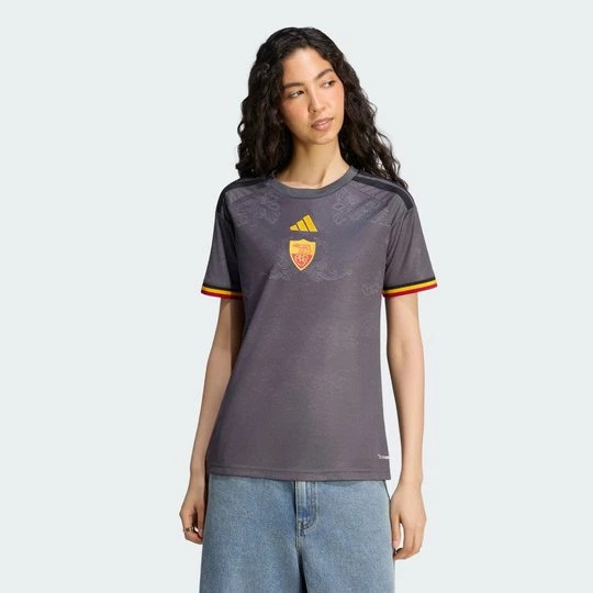 Obrázek produktu Třetí dres AS Roma 26 / 27 Adidas Grey Six