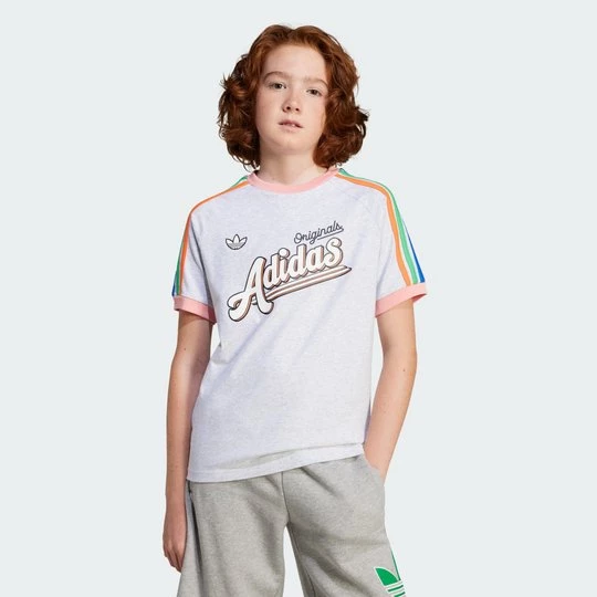 Obrázek produktu Tričko 3-Stripes Adidas Light Grey Heather