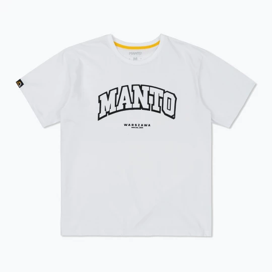 Obrázek produktu Tričko MANTO Warszawa Oversize white