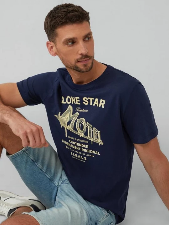 Obrázek produktu Tričko motivem s.Oliver modrá