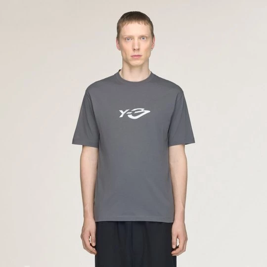 Obrázek produktu TRIČKO S KRÁTKÝM RUKÁVEM Y-3 LIQUID LOGO Adidas Grey Five